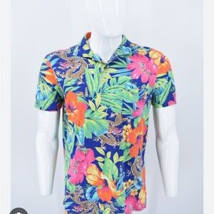 Polo by Ralph Lauren Chinese Dragon Tropical Men's Polo Shirt